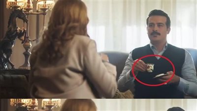 لماذا يقوم مختار بقلب صحن القهوة في مسلسل ولاد بديعة